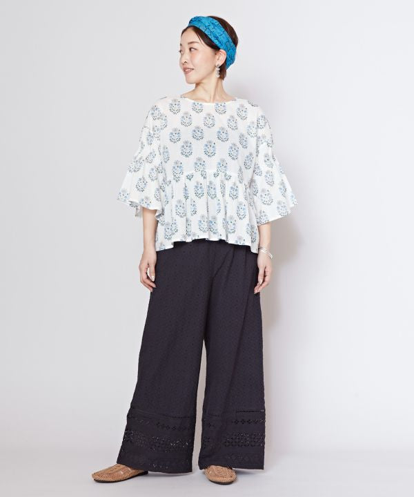 Block Print Cotton Blouse