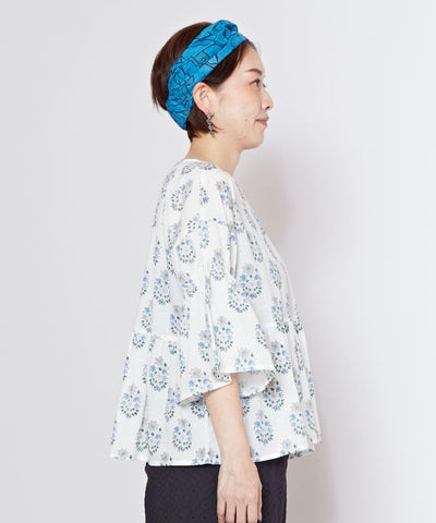 Block Print Cotton Blouse