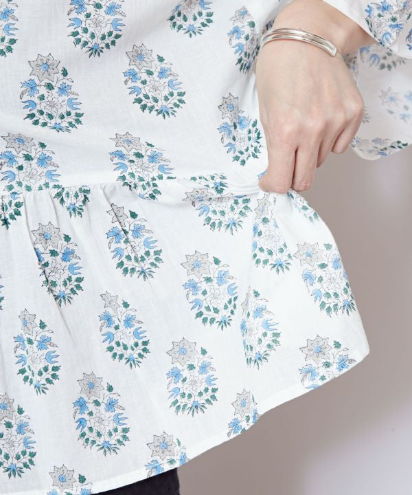 Block Print Cotton Blouse