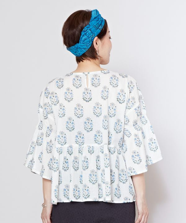 Block Print Cotton Blouse