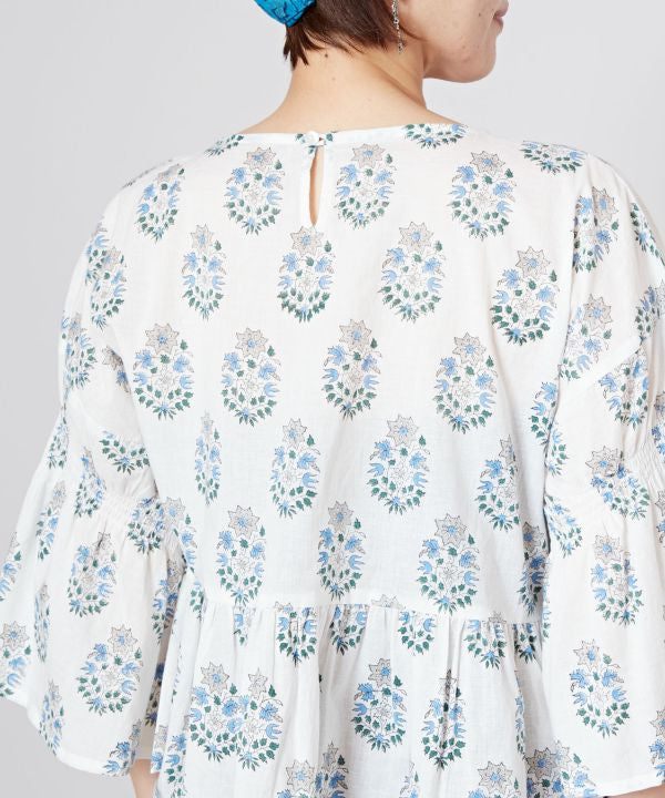 Block Print Cotton Blouse