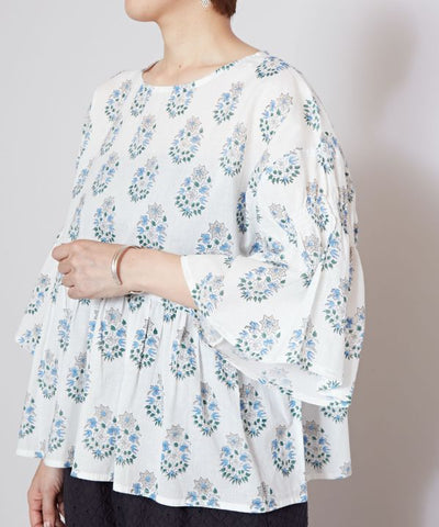 Block Print Cotton Blouse