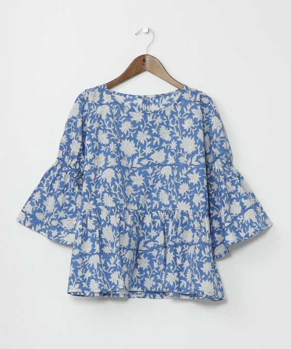 Block Print Cotton Blouse