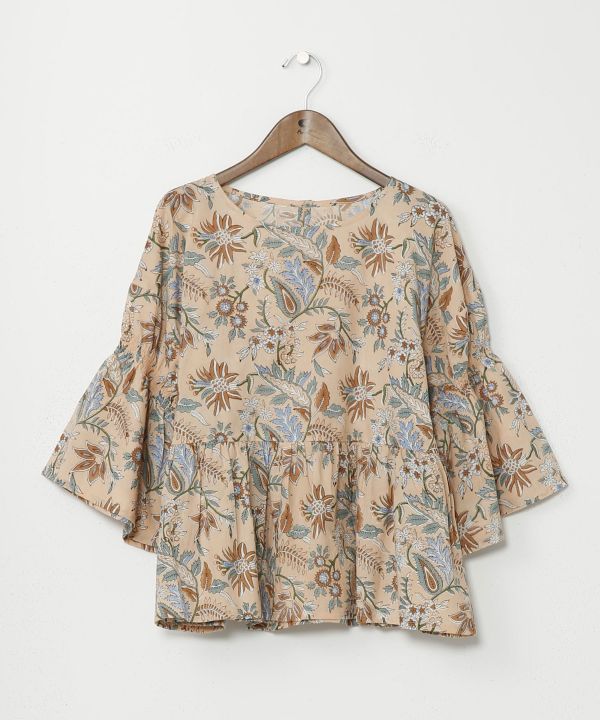 Block Print Cotton Blouse