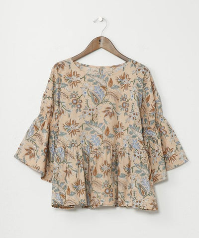 Block Print Cotton Blouse