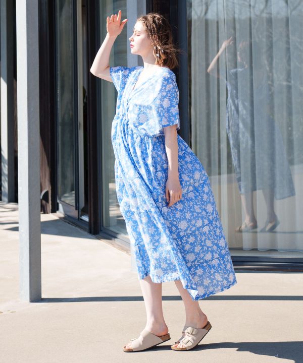 Block Print Cotton Dress