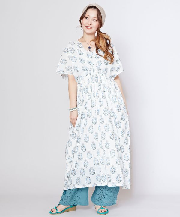 Block Print Cotton Dress