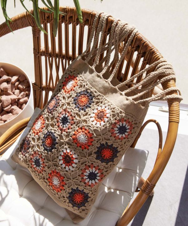 Hand Crochet Tote Bag