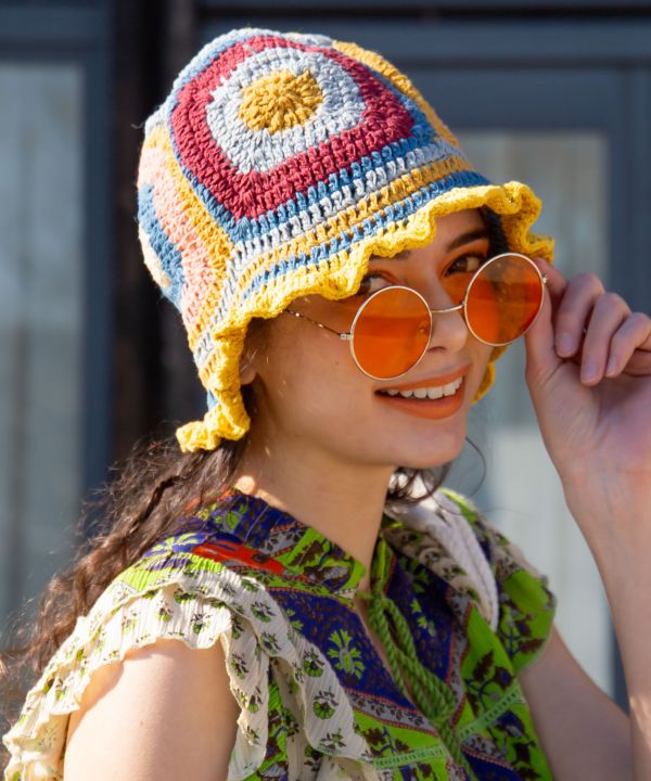 Cotton Hand Crochet Hat