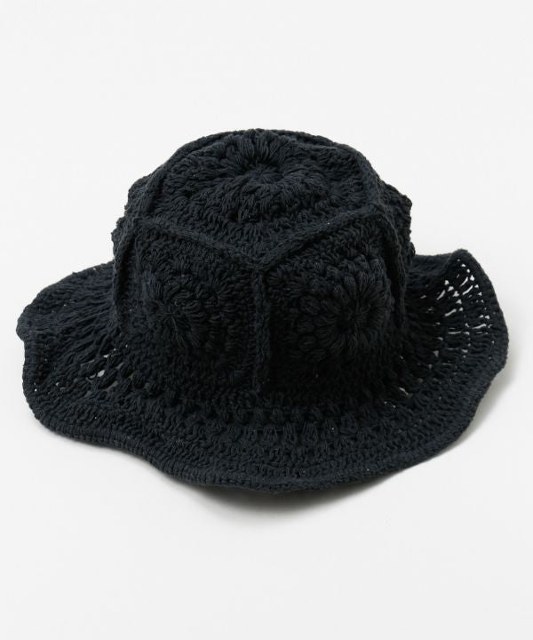 Cotton Hand Crochet Hat by AMINA - Ametsuchi