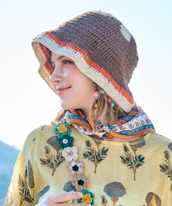 Cotton Hand Crochet Hat