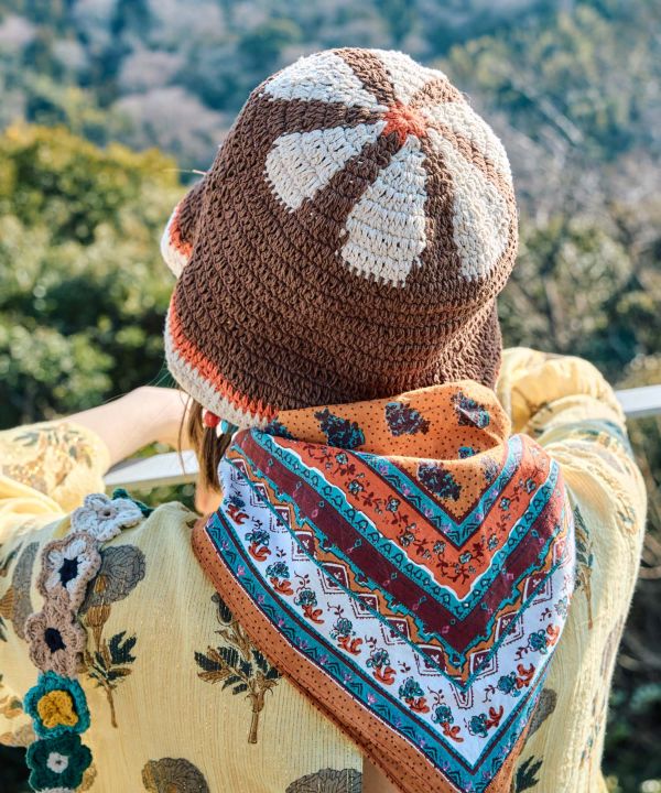 Cotton Hand Crochet Hat