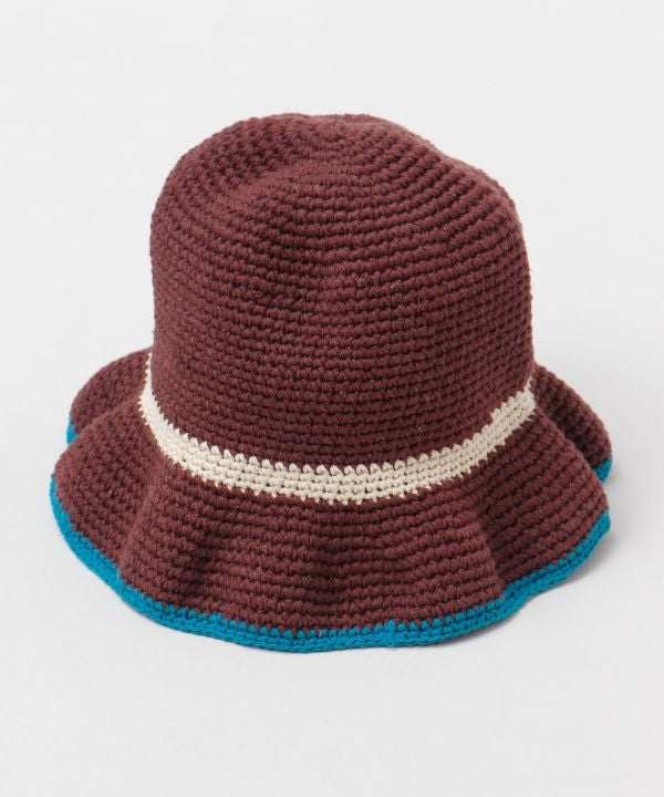 Hand Knitted Hemp Cotton Hat