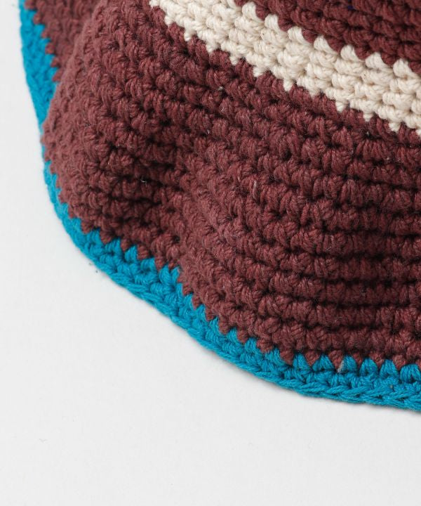 Hand Knitted Hemp Cotton Hat