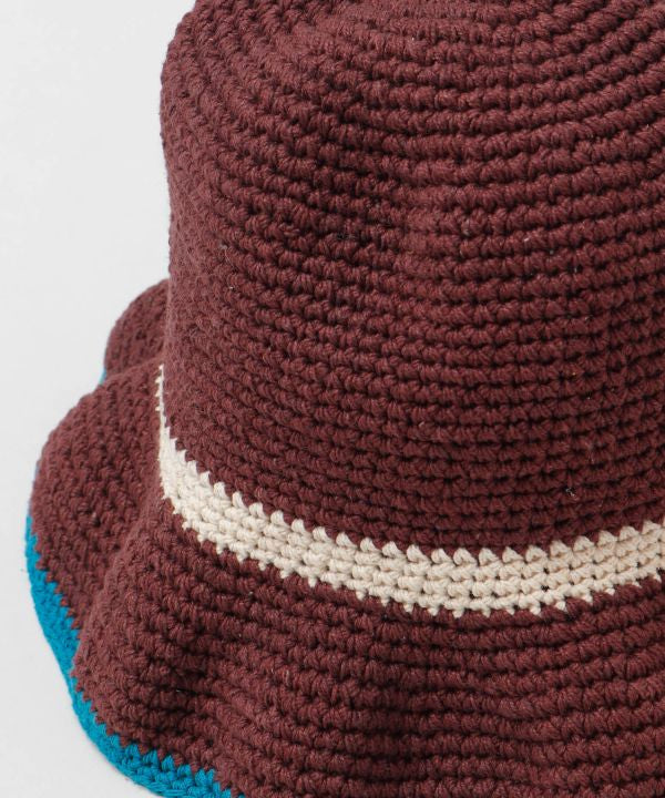 Hand Knitted Hemp Cotton Hat