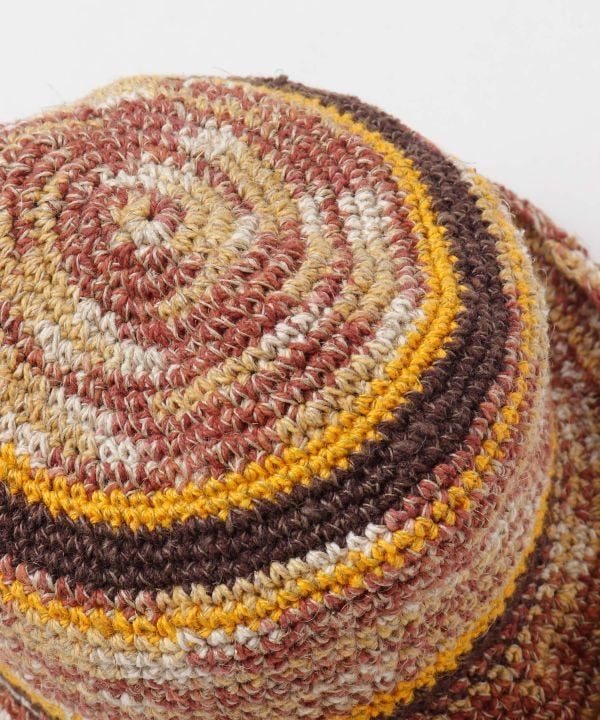 Hand Knitted Hemp Cotton Hat