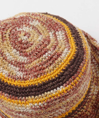 Hand Knitted Hemp Cotton Hat