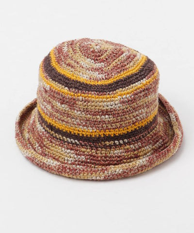 Hand Knitted Hemp Cotton Hat