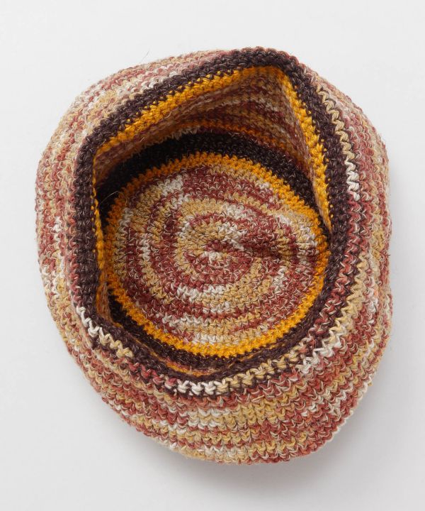 Hand Knitted Hemp Cotton Hat
