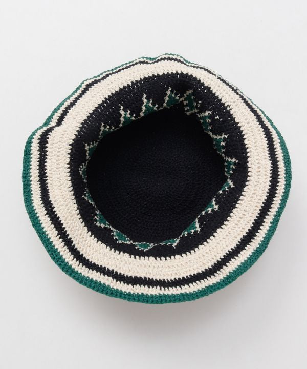 Hand Knitted Cotton Hat