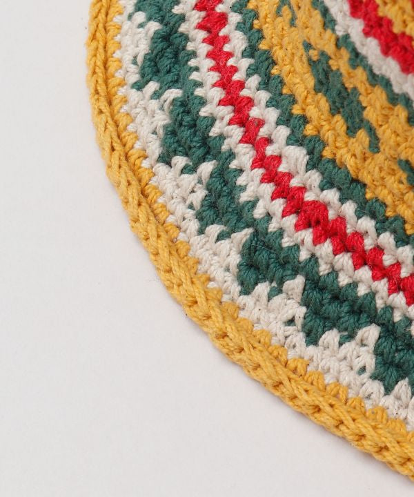 Hand Knitted Cotton Hat