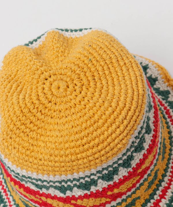 Hand Knitted Cotton Hat