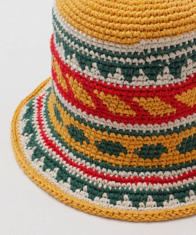 Hand Knitted Cotton Hat