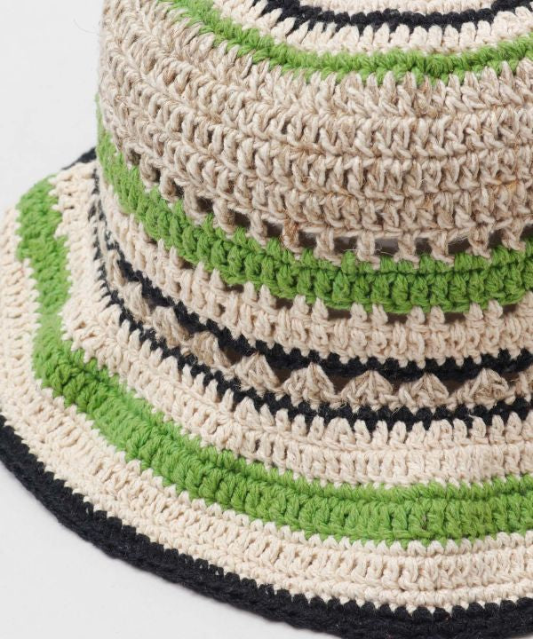 Hand Knitted Hemp Cotton Hat
