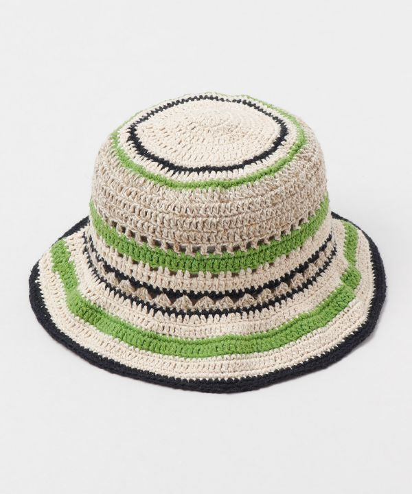 Hand Knitted Hemp Cotton Hat