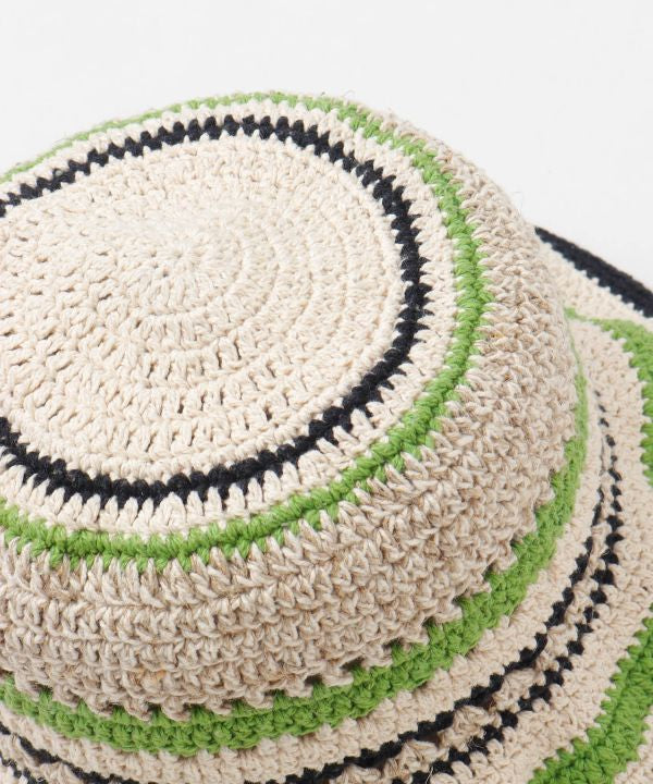 Hand Knitted Hemp Cotton Hat