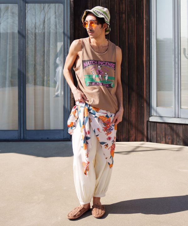 Hand Knitted Hemp Cotton Hat