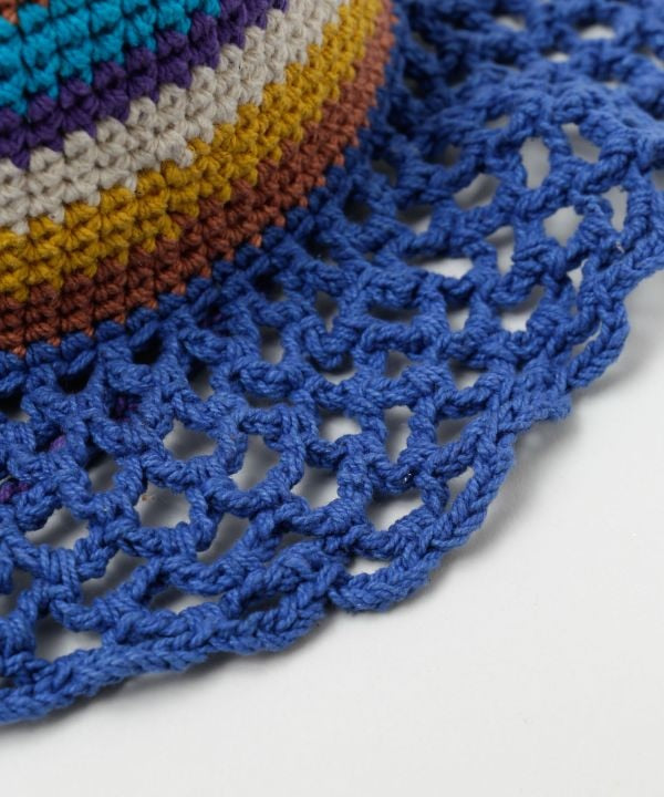 Hand Knitted Cotton Hat