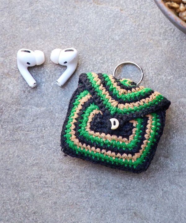 Hand Knitted Mini Pouch