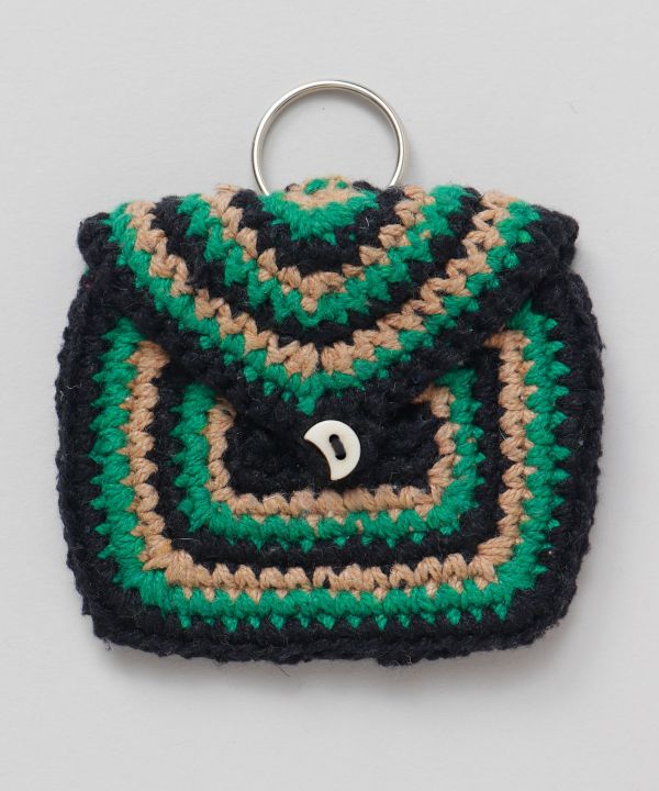 Hand Knitted Mini Pouch