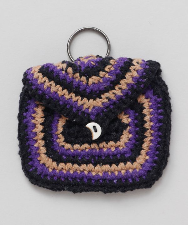 Hand Knitted Mini Pouch