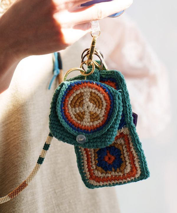 Hand Crochet Mini Pouch