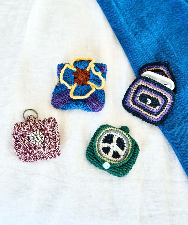 Hand Crochet Mini Pouch