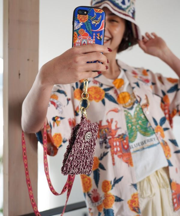 Hand Crochet Gradient Pouch