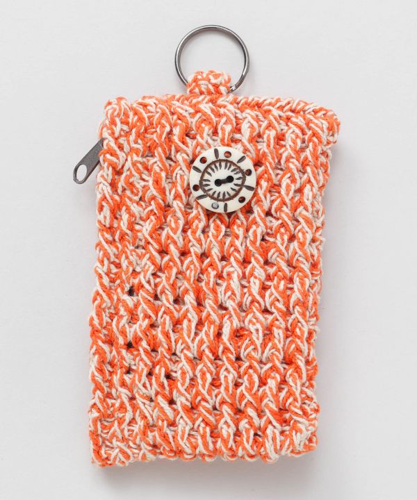 Hand Crochet Gradient Pouch