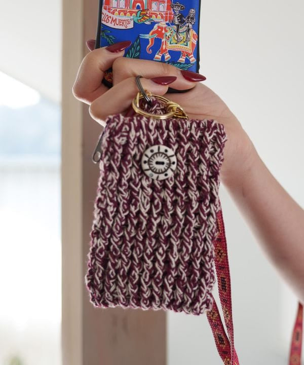 Hand Crochet Gradient Pouch