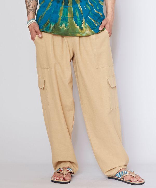 Cotton Easy Pants
