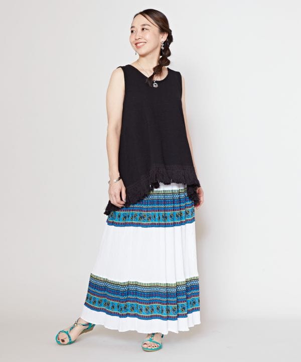 Rayon Crepe Skirt
