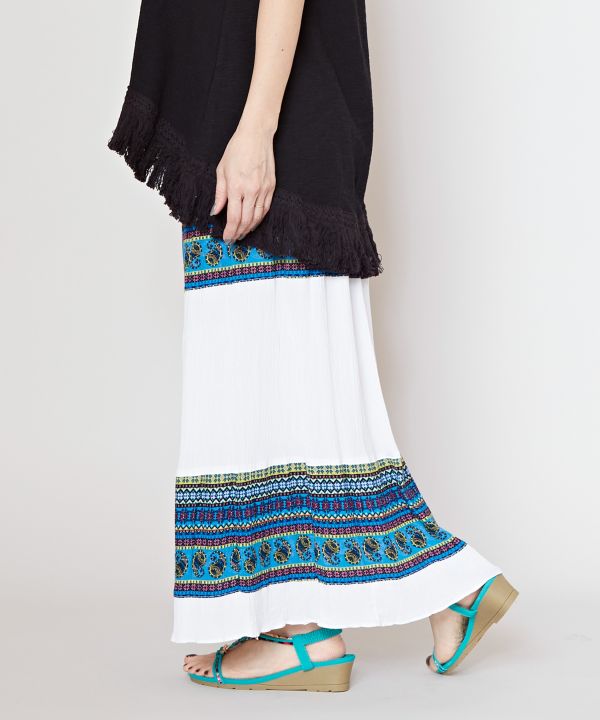Rayon Crepe Skirt