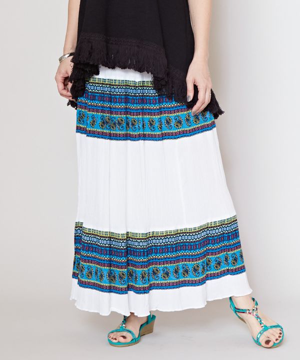 Rayon Crepe Skirt