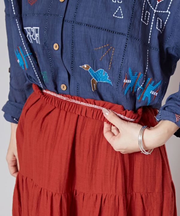 Bohemian Tiered Skirt