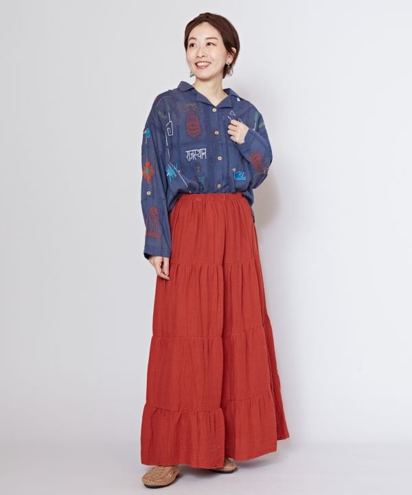 Bohemian Tiered Skirt