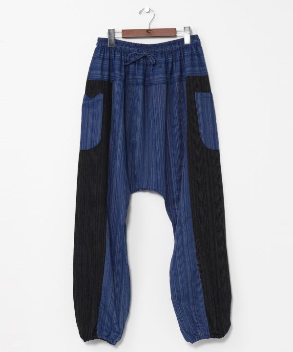 Patchwork Harem Pants