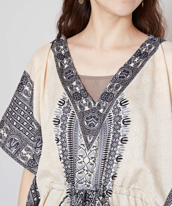 Flowy Rayon Poncho Top