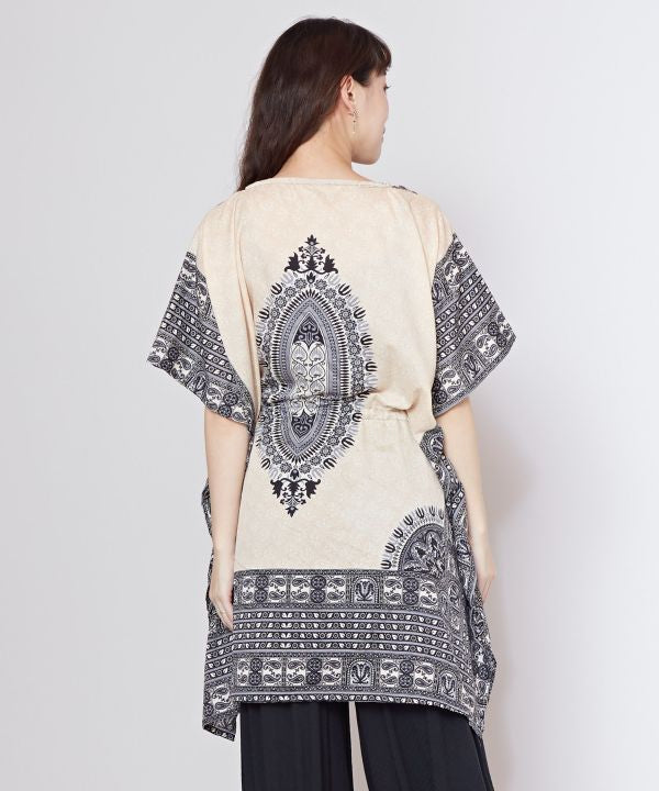 Flowy Rayon Poncho Top