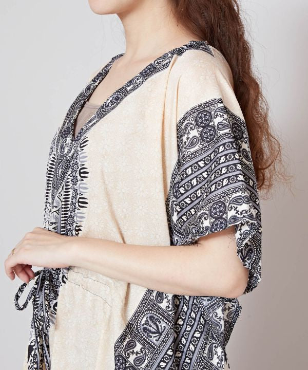 Flowy Rayon Poncho Top